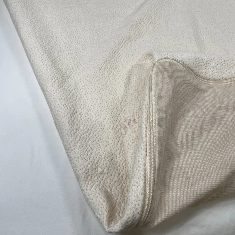Latex For Less Organic Cotton Cover Mattress Topper Baby Toddler Crib Bed Unused